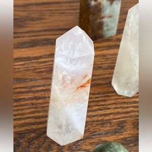 Brand new Beautiful AAA+ Grade Fire Quartz Clear Crystal Tower